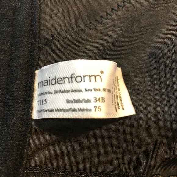 Maidenform Low-back Strapless Corset Bra, 34B - Picture 3 of 3